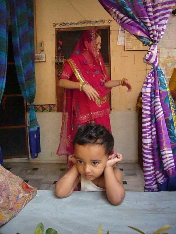 Travel - India - Rajasthan - Jodhpur - Newspaper Photoshoot - Getting Ready